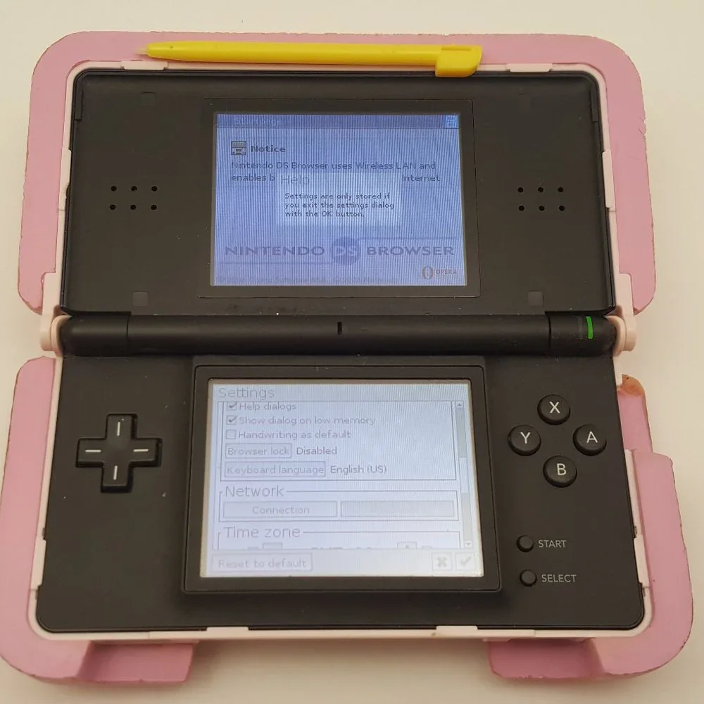 Nintendo DS Browser [ Opera ] (Nintendo DS, 2007) w/ Memory Expansion Pack USED
